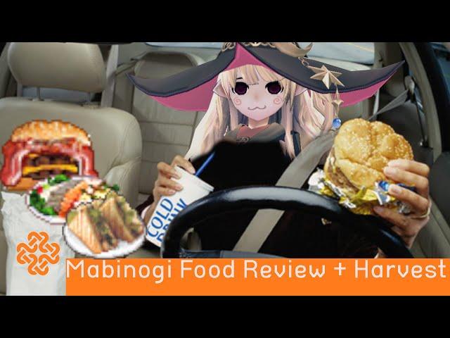Mabinogi Food Review + Harvesting!