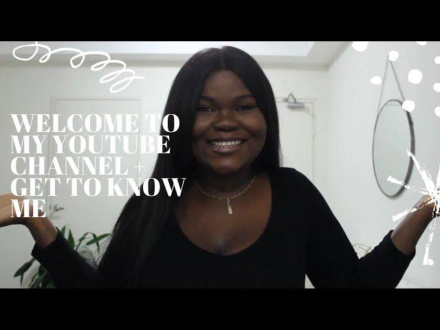 WELCOME TO MY YOUTUBE CHANNEL| NEW YOUTUBER TAG| GET TO KNOW ME