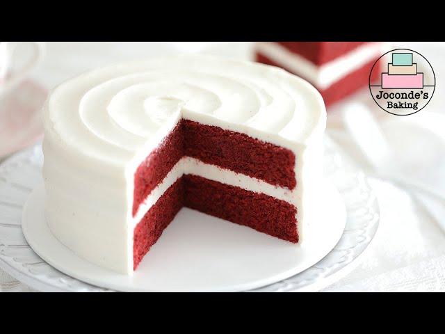 Red velvet cake. Super easy.