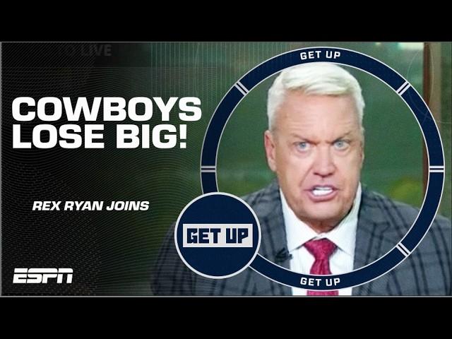 Rex Ryan WENT OFF on the Dallas Cowboys following their HUGE defeat  | Get Up