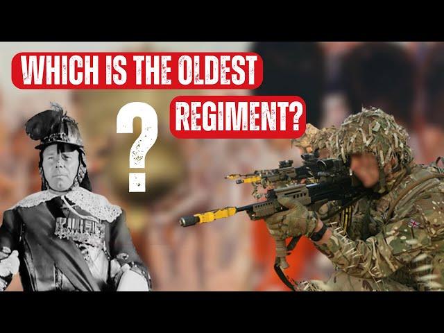 The Incredible Story of the British Army's Oldest Regiment...Do you know which regiment it is?