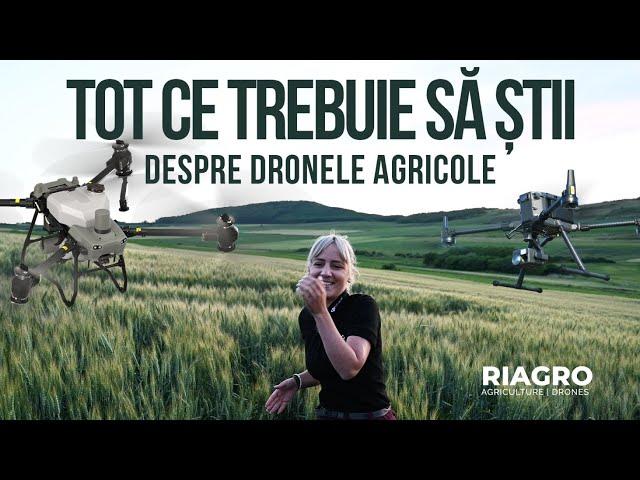  SINGURUL VIDEO DESPRE DRONE AGRICOLE DE CARE AI NEVOIE! 