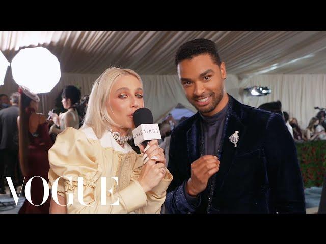 Regé-Jean Page on What Inspires Him at The Met Gala | Met Gala 2022 With Emma Chamberlain | Vogue