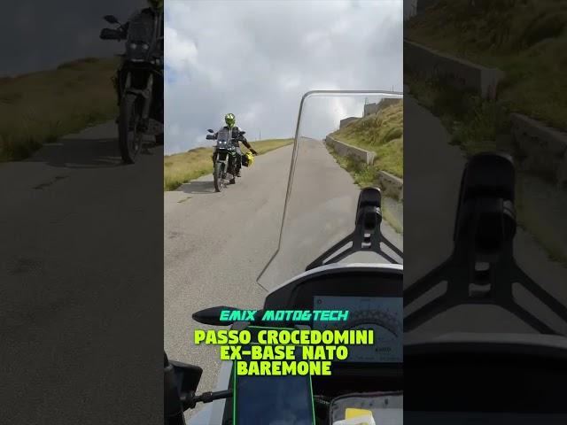 Passo Crocedomini - Ex BASE NATO - Baremone #xcape #inmoto #motovlogitalia