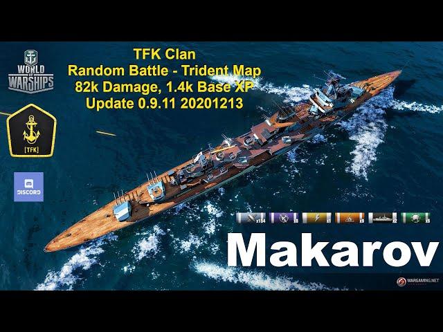 World of Warships - TFK Clan - Makarov - OK, it surprised me