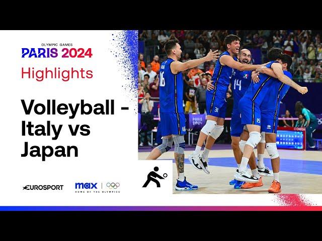 WHAT A GAME! ‍ | Italy vs Japan - Men's Olympic Volleyball Quarter-Final | Paris 2024 Olympics