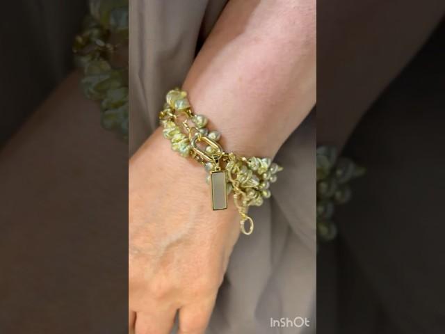 Невероятный  нежный 2/1  универсальное колье/браслет  #украшения #jewelry