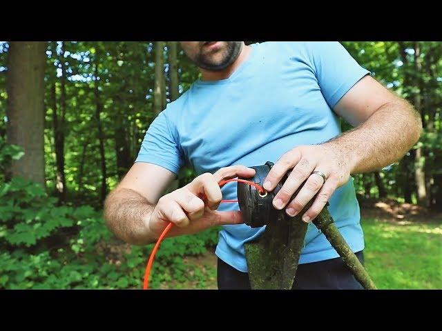 Echo SRM 225 - Replacing the Trimmer Line