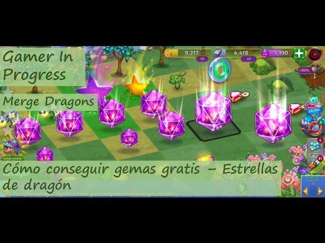 Merge Dragons - Cómo conseguir gemas gratis - Estrellas de dragón