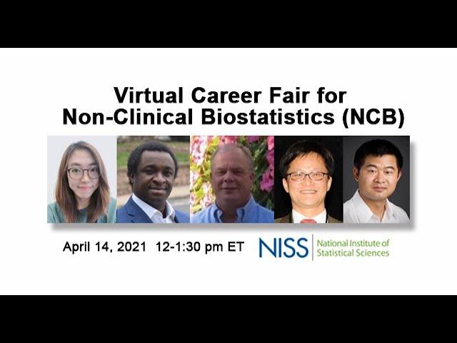 Virtual Career Fair for Non-Clinical Biostatistics (NCB)