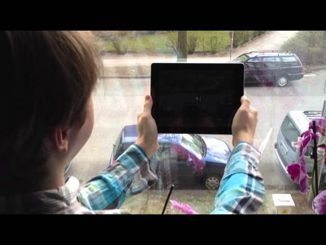 Demonstration of the iPhone-app "Remove"