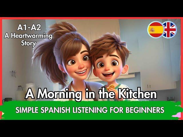 LEARN SPANISH with Mateo: Lovely andTender Story for A1 Beginners – Improve Your Listening!