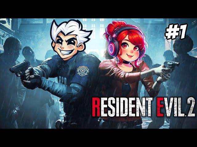 FIRST CLAIR RUN EVER?! | RE2:Remake W/FireHeart | #1