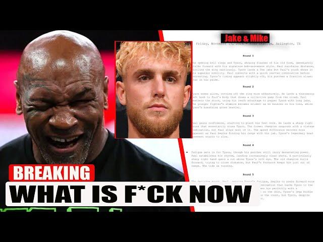 Jake Paul and Mike Tyson Hit with Lawsuit Over Alleged SCRIPTED Boxing Match!