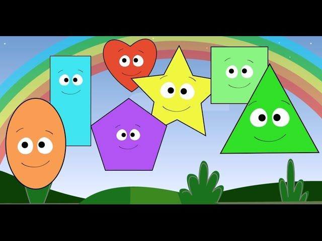 "Shapes are Everywhere" | shapes song for kids | Little Blue Globe Band