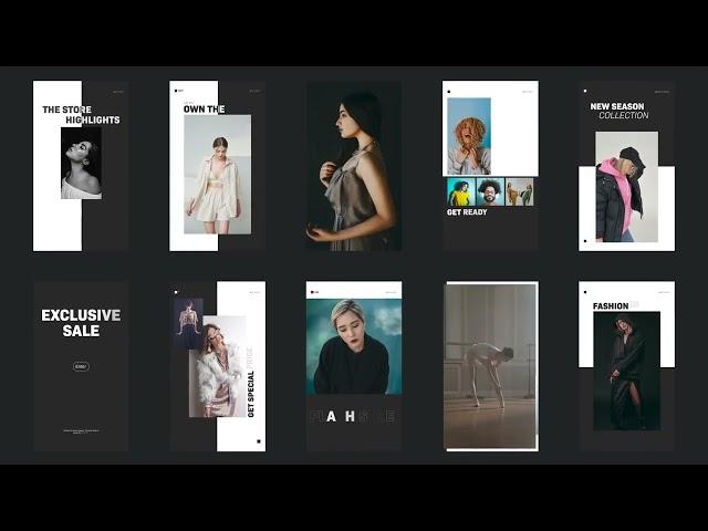 Instagram Stories 05 ( After Effects Template )  Top AE Templates