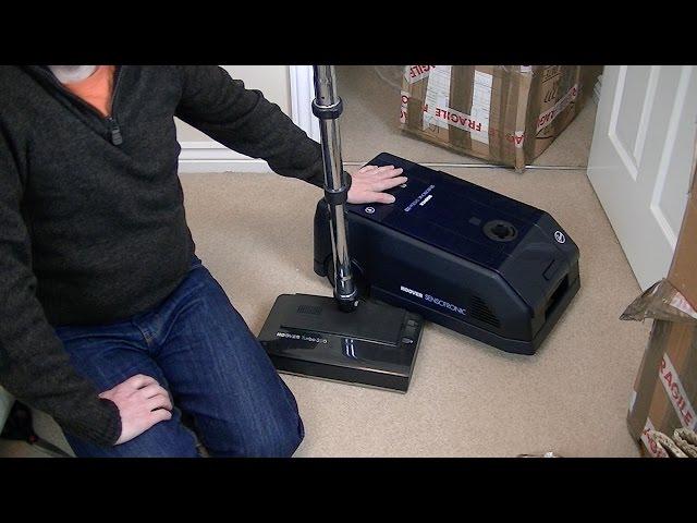 Hoover Sensotronic S3730 Total System 500 Vacuum Cleaner Unboxing