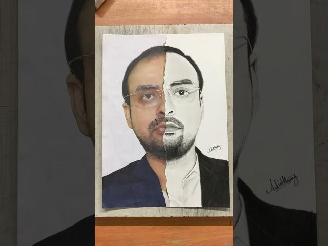 Mathematics Guru R.k Shrivastava Sir sketch ️ #shrivastava #mathematics #shorts #drawing
