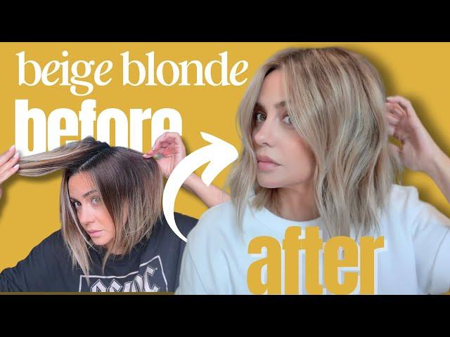 EASY Beige Blonde Tutorial- Step by Step with Formulas