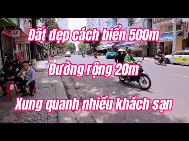 T770: Bán lô đất đường Hoàng Diệu rộng 20m cách biển 500m phù hợp xây khách sạn , căn hộ