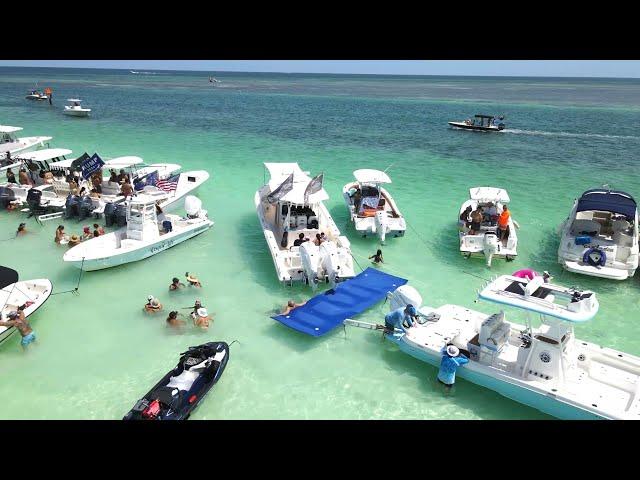 ISLAMORDA SANDBAR IN THE COBIA