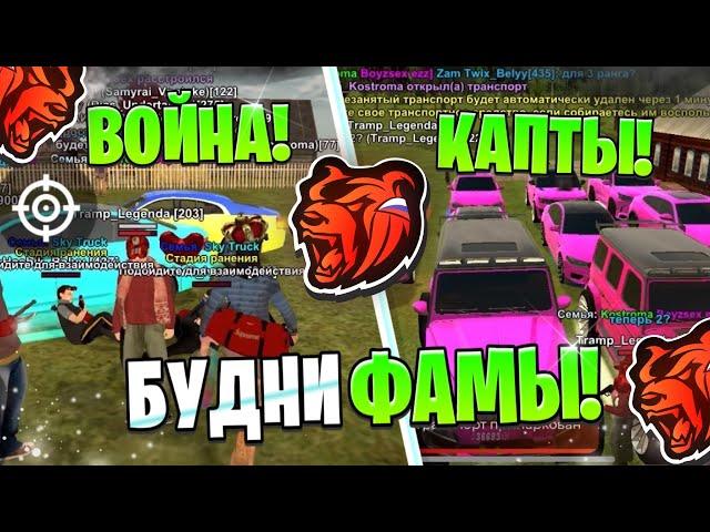 БУДНИ ФАМЫ 18 ВОЙНА?? ЗАКУПАЕМ АВТОПАРК ДЛЯ СЕМЬИ  +НОВЫЙ СЕЗОН? На BLACK RUSSA