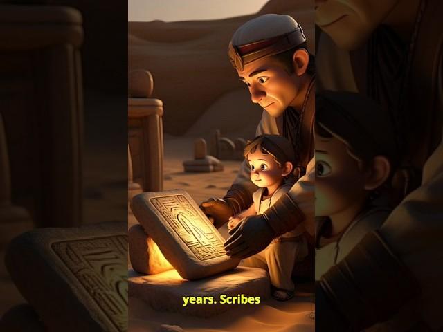The Role of Scribes in Ancient Egypt #ancientegypt #funfacts #historicalmysteries