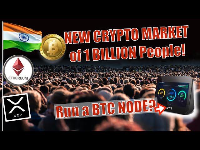SUPREME COURT of INDIA: Crypto is Legal. Why Didn't Price MOVE? BTC Node on HTC. Ripple v. VanEck.