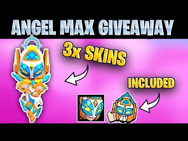 3x ANGEL MAX SKIN GIVEAWAY  | SEASON 32 GIVEAWAY #AngelMaxGiveaway