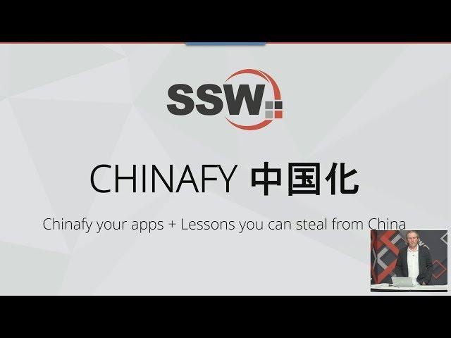 Chinafy your apps + Lessons you can steal from China | Adam Cogan