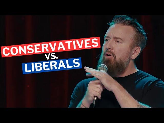 Conservatives V.S. Liberals | Chad Daniels Comedy