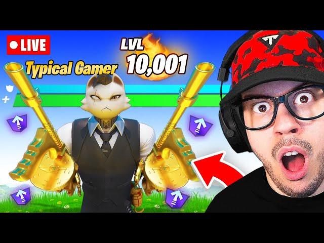 LIVE! - Today I get LEVEL 10,000 in FORTNITE! (Chapter 2 Remix)