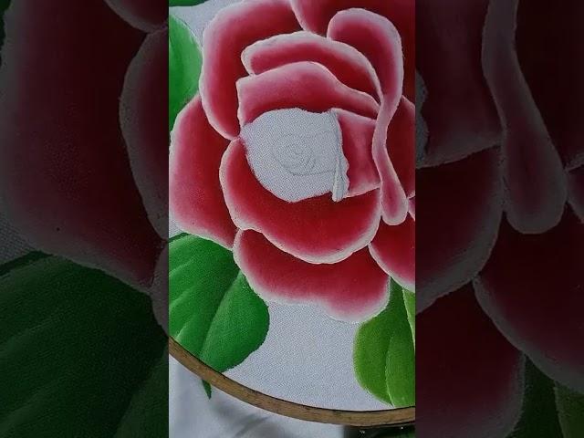 Flower painting tutorial for beginners #shorts #youtubeshorts #painting