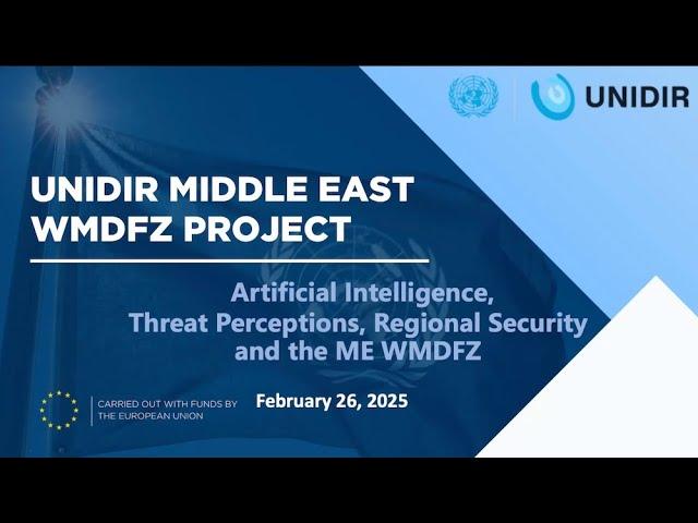 The impact of AI on regional security in the Middle East