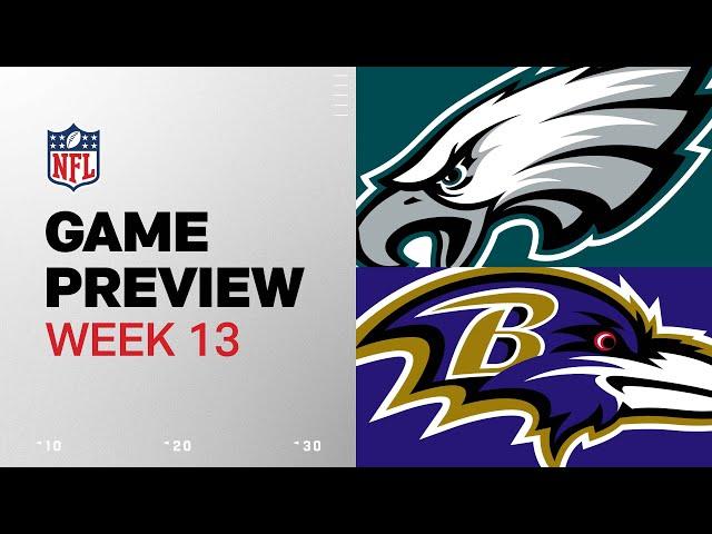 Philadelphia Eagles vs. Baltimore Ravens | 2024 Week 13 Game Preview