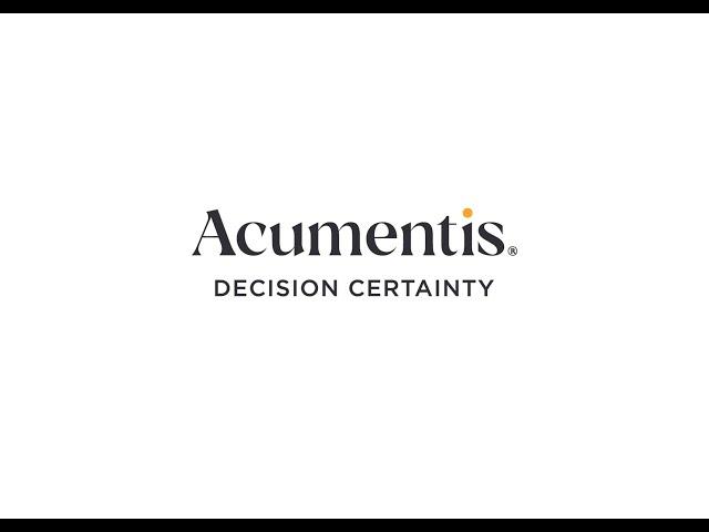 Welcome to Acumentis