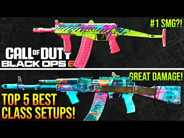 Black Ops 6: Top 5 BEST CLASS SETUPS To Use! (BO6 META Weapons)