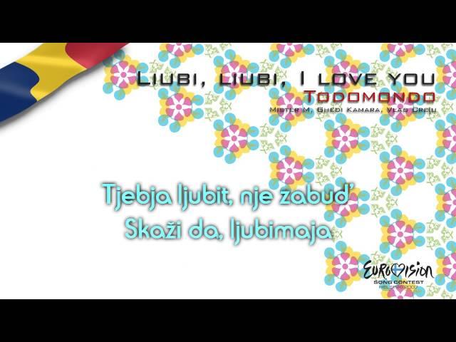 Todomondo - "Liubi, Liubi, I Love You" (Romania) - [Karaoke version]