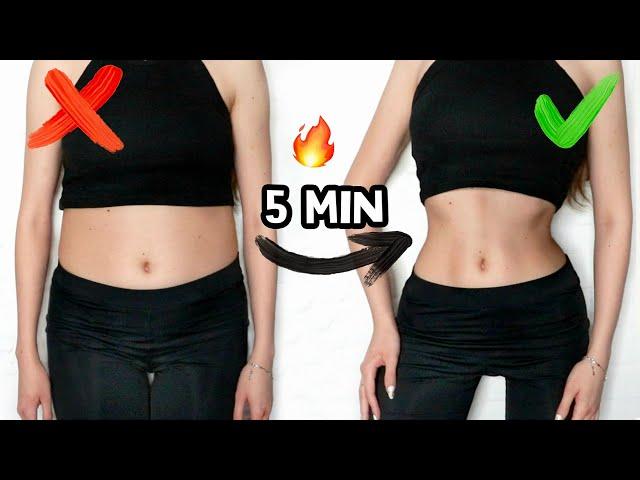 PERFECT WAIST IN 5 MINUTES! How to Lose Weight in the Stomach