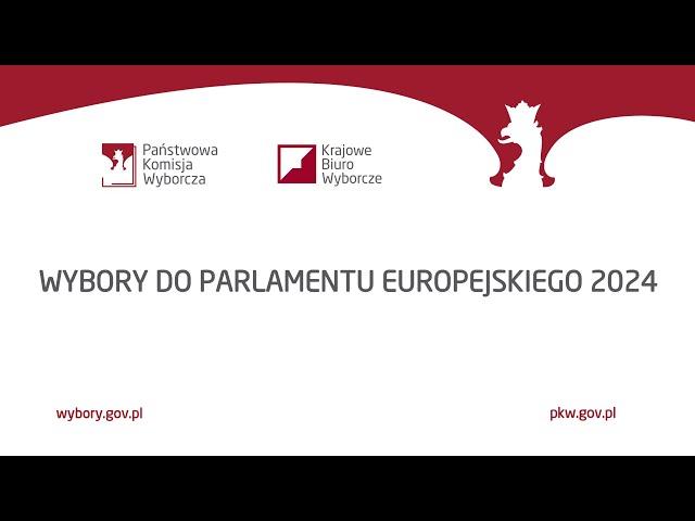 Konferencja Państwowej Komisji Wyborczej, 9.06.2024 r. godz. 22:00