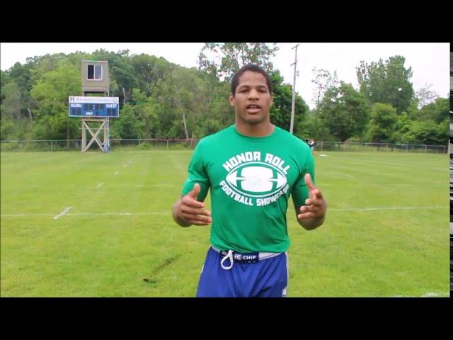 Interview with Bishop Foley 2019 RB Kendel Taylor