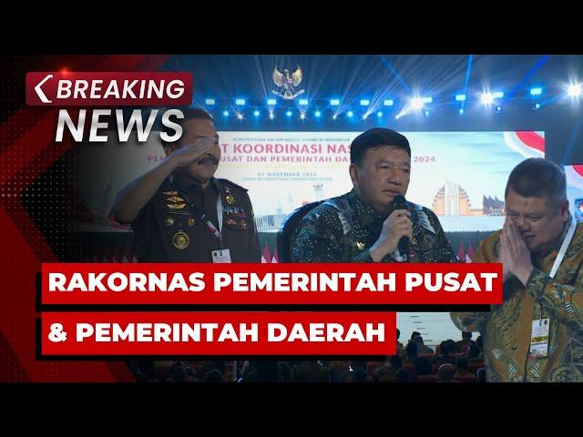 BREAKING NEWS - Rakornas Pemerintahan Pusat & Daerah Tahun 2024