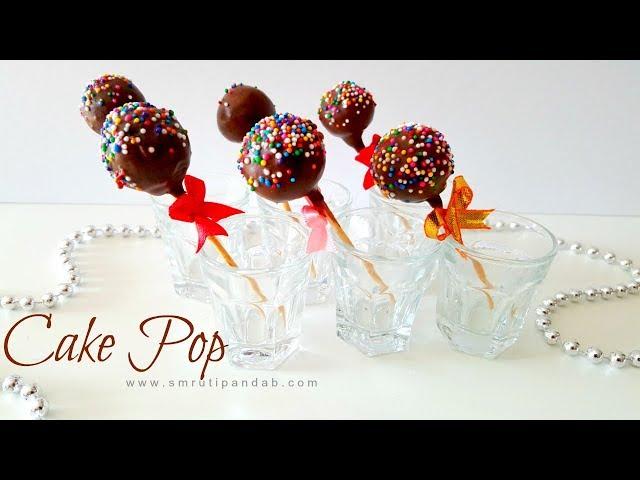 Cake Pop from leftover Cake and Chocolate Ganache