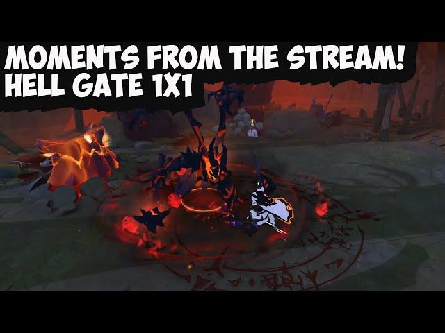 Albion online Moments from the stream!Hall Gate 1x1 Lukovka!#Pvp#Fun#MMORPG