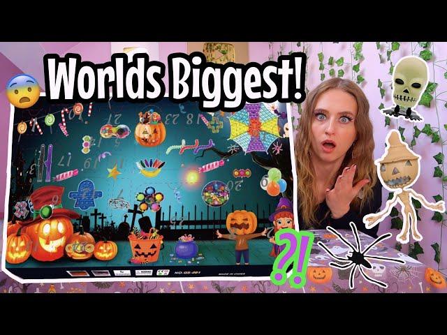 UNBOXING THE WORLDS BIGGEST MYSTERY *HALLOWEEN FIDGET* ADVENT CALENDAR!! (25 MYSTERY BOXES...⁉️)