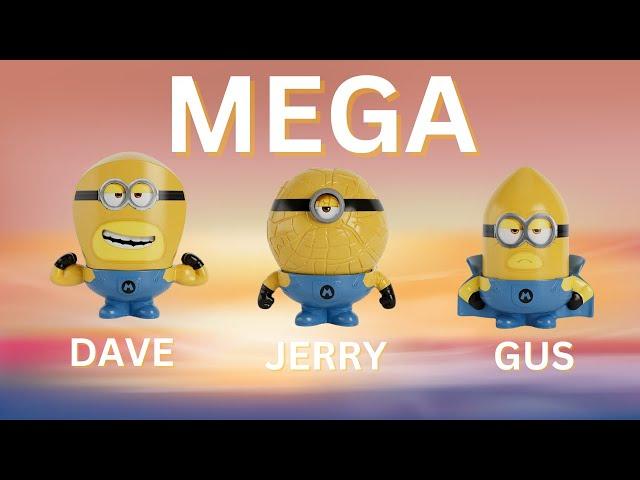 Mcdonalds Happy Meal Minions Collection June 2024 Edition #unboxing #asmr #minions #happymealtoys