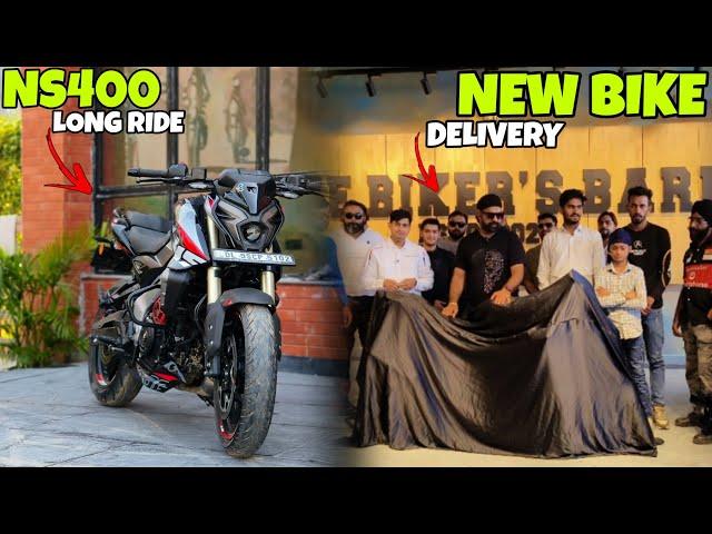 LONG RIDE ON NS400 | NEW BIKE KI DELIVERY LELI |@DSGVLOGS007 |