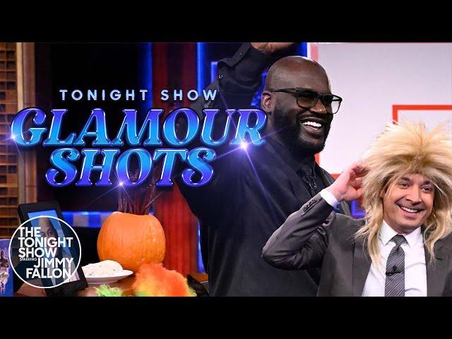 Glamour Shots with Shaquille O'Neal | The Tonight Show Starring Jimmy Fallon
