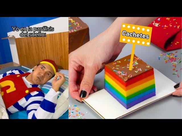 1 hora de los MEJORES Tiktoks de @Rubén Tuesta y CACHETES  // Storytime con pastel  Parte #30