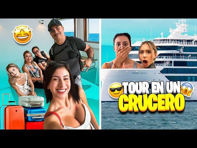 TOUR DEL CRUCERO SÚPER GRANDE️ Primer video del crucero! | Hermanas JM